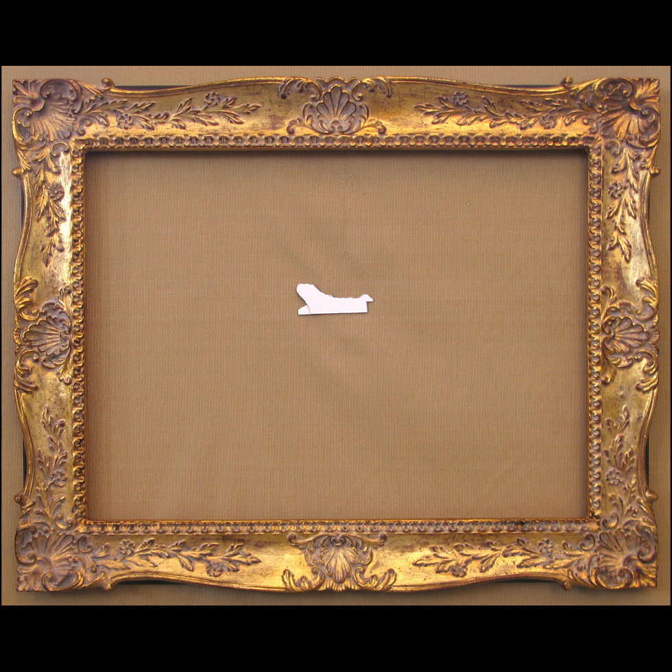 ART. 1077/ORO CORNICE ORO - BIANCA PROVENZALE